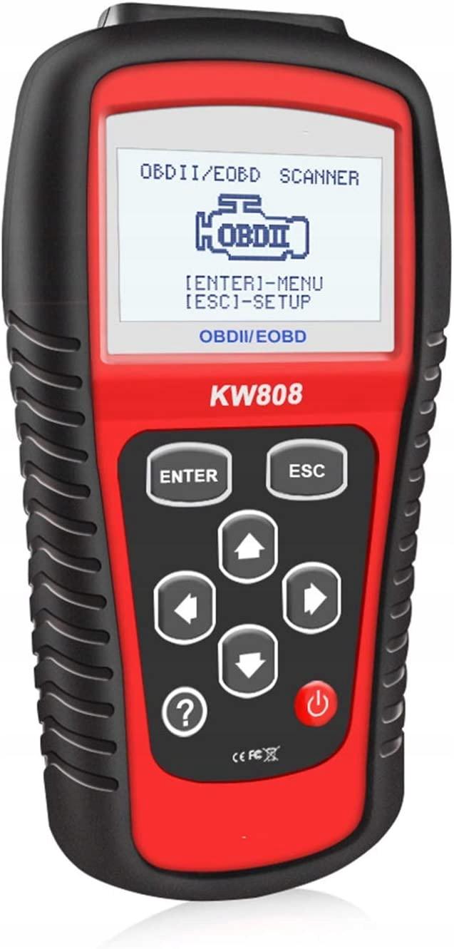 Автосканер диагностический Konnwei KW808 OBDII/EOBD (НФ-00007039) - фото 8