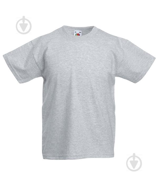 Футболка Fruit of the Loom Valueweight 140 см Серо-лиловый (061033094140)