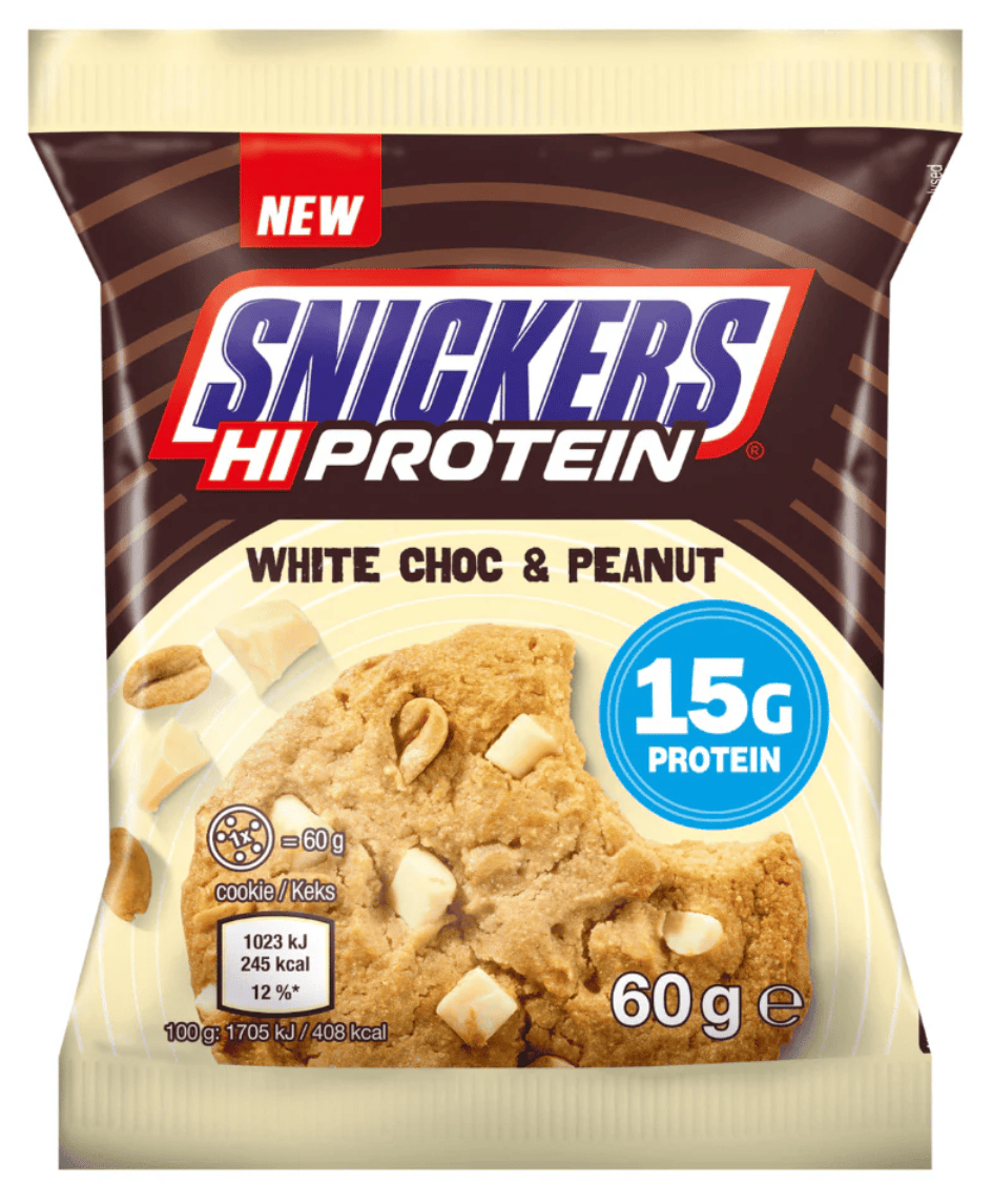 Печенье Snickers Hi Protein White Chocolate Peanut Cookie 60 г (2913252222)