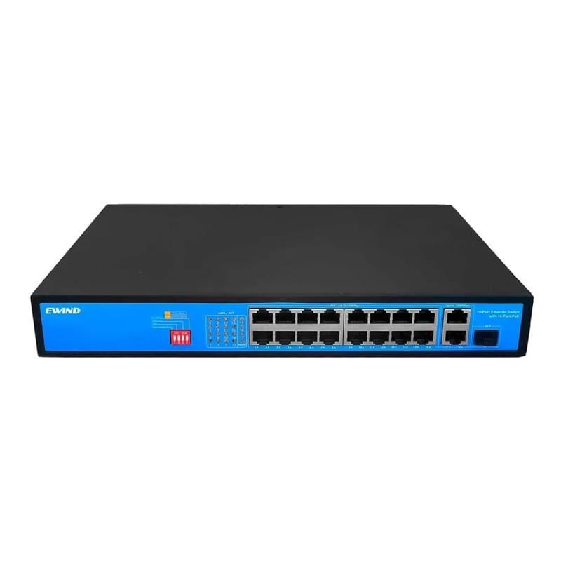 Коммутатор неуправляемый Ewind EW-S1919CF-AP PoE 19 портов