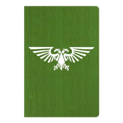 Блокнот Imprerium Warhammer 40000 White print А5 в линию 112 страниц 70 г/м2 Зеленый (2636204-10-25120)