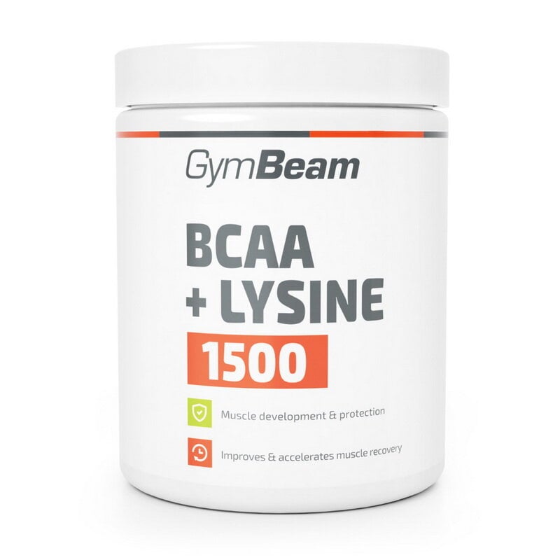 Аминокислоты с лизином GymBeam BCAA 2:1:1+Lysine 1500 300 табл.