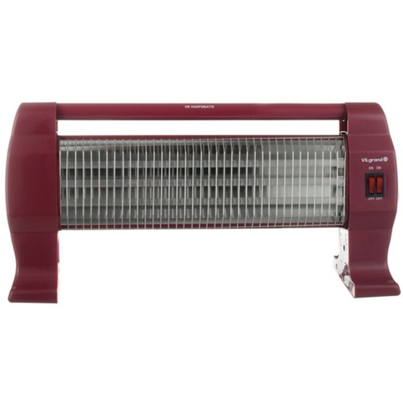 Инфракрасный обогреватель ViLGrand VQ4812R 1200W Red (tf7584) - фото 7 Инфракрасный обогреватель ViLGrand VQ4812R 1200W Red (tf7584) - фото 7