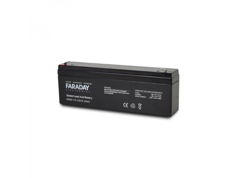 Аккумулятор 12В 2 Ач для ИБП Faraday Electronics FAR2-12