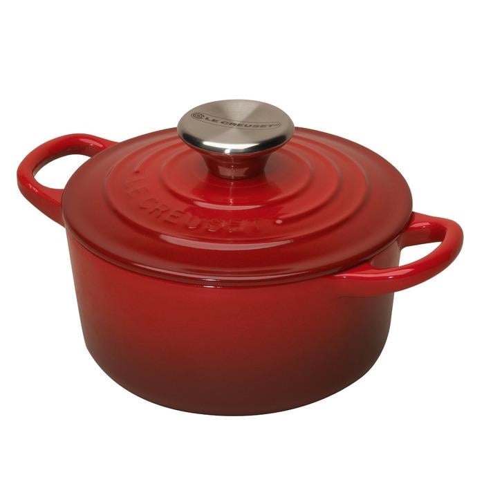 Каструля жароміцна Le Creuset 10 см 0,3 л Червоний