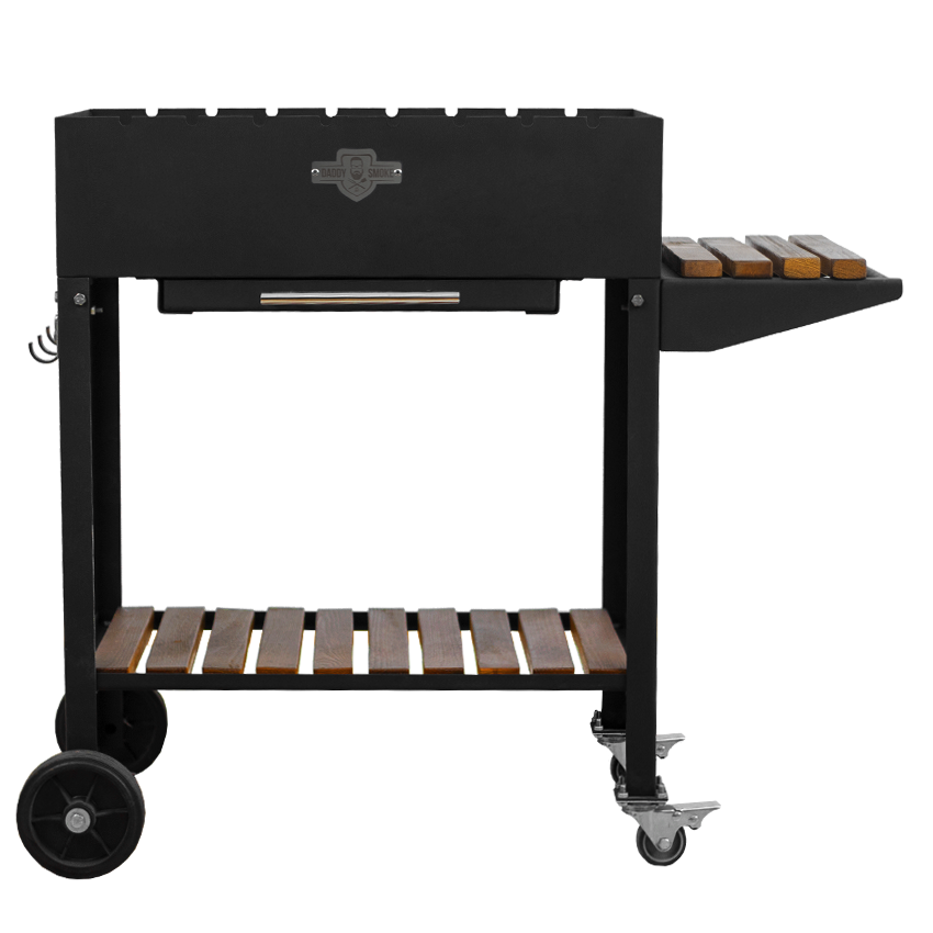 Мангал стационарный Daddy Smoke на 8 шампуров Мангал стационарный Daddy Smoke на 8 шампуров