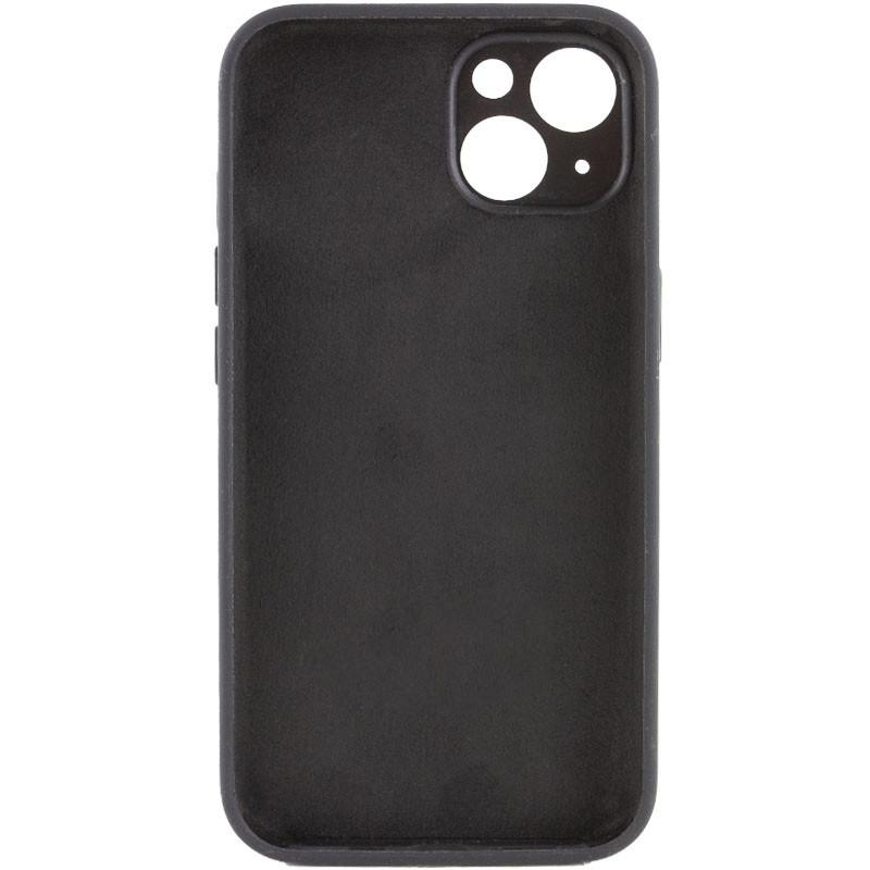 Противоударный чехол Silicone Case Full Camera Protective (AA) NL для Apple iPhone 15 (6.1") Черный / Black - фото 2