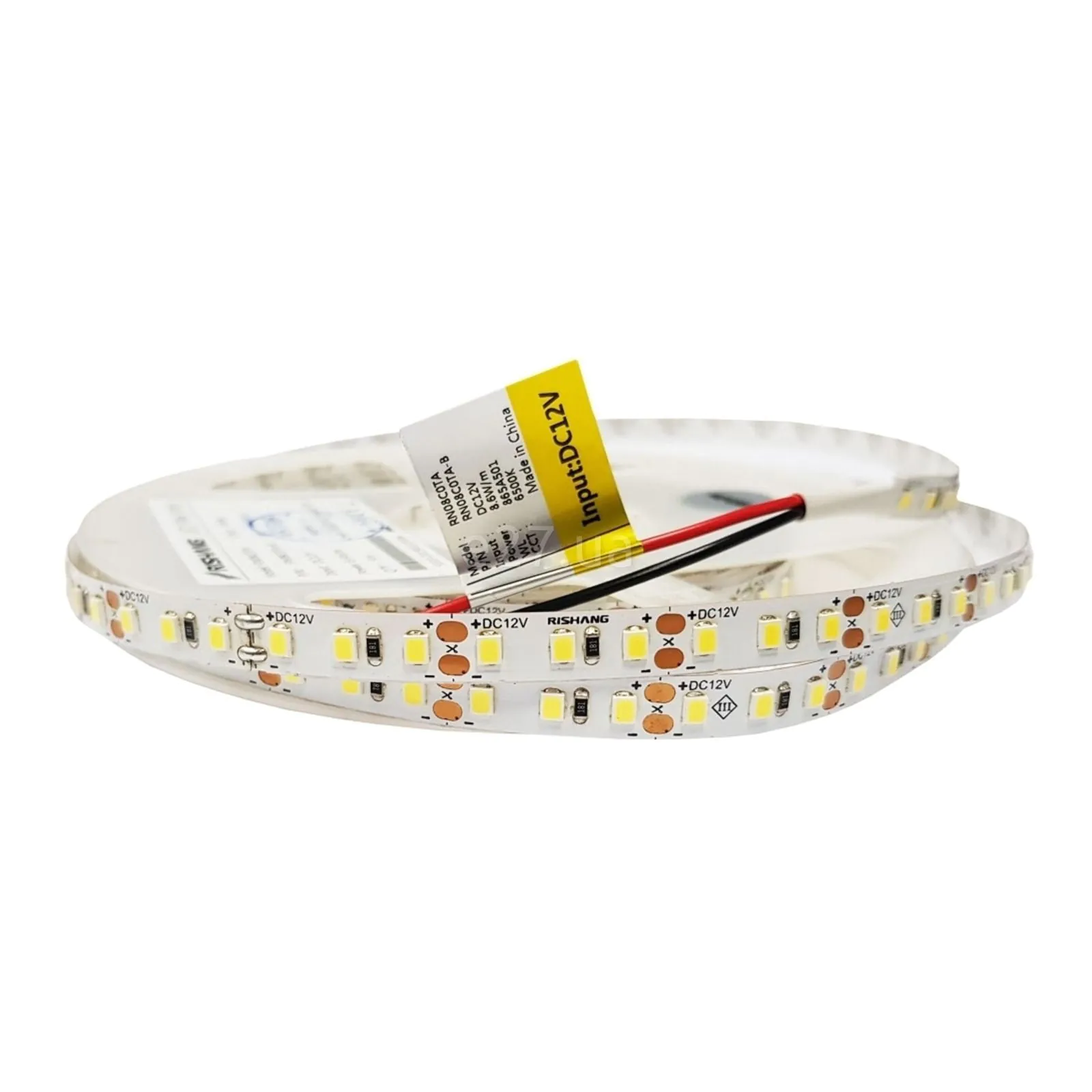 Светодиодная лента RISHANG 12V 8,6W 6500K 120LED IP20 5 м (RN08C0TA-B)