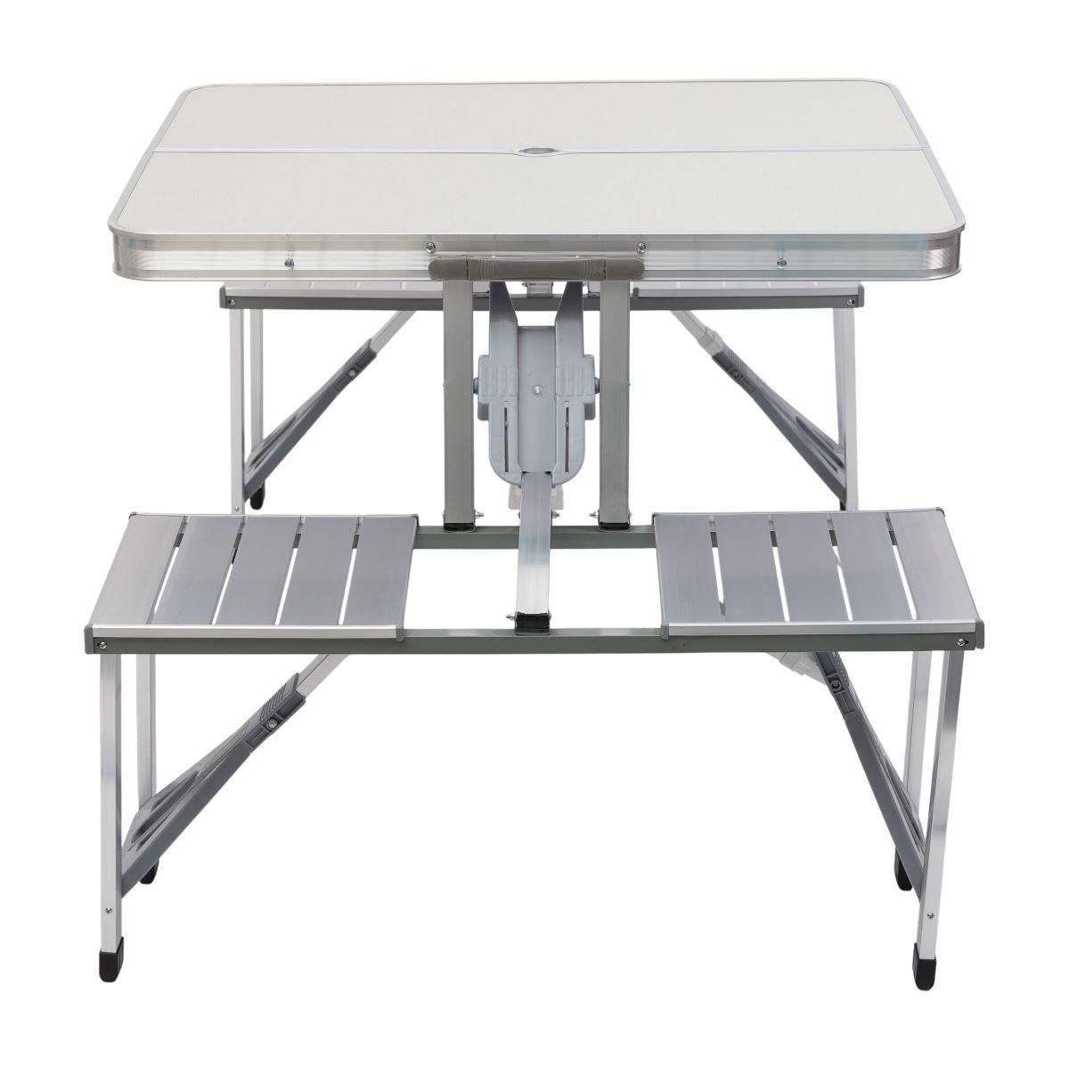 Стіл-трансформер складаний алюмінієвий та 4 стільці (6855) - фото 21 Стіл-трансформер складаний алюмінієвий та 4 стільці (6855) - фото 21