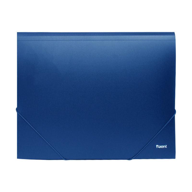Папка Axent на резинках A4 полипропилен Синий (1508-02-a)