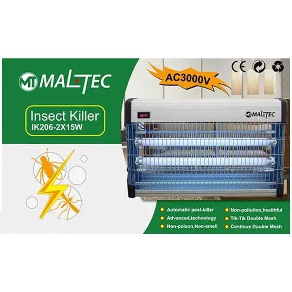 Уничтожитель насекомых Maltec EGO-02-30 Вт 130 м2 - фото 2