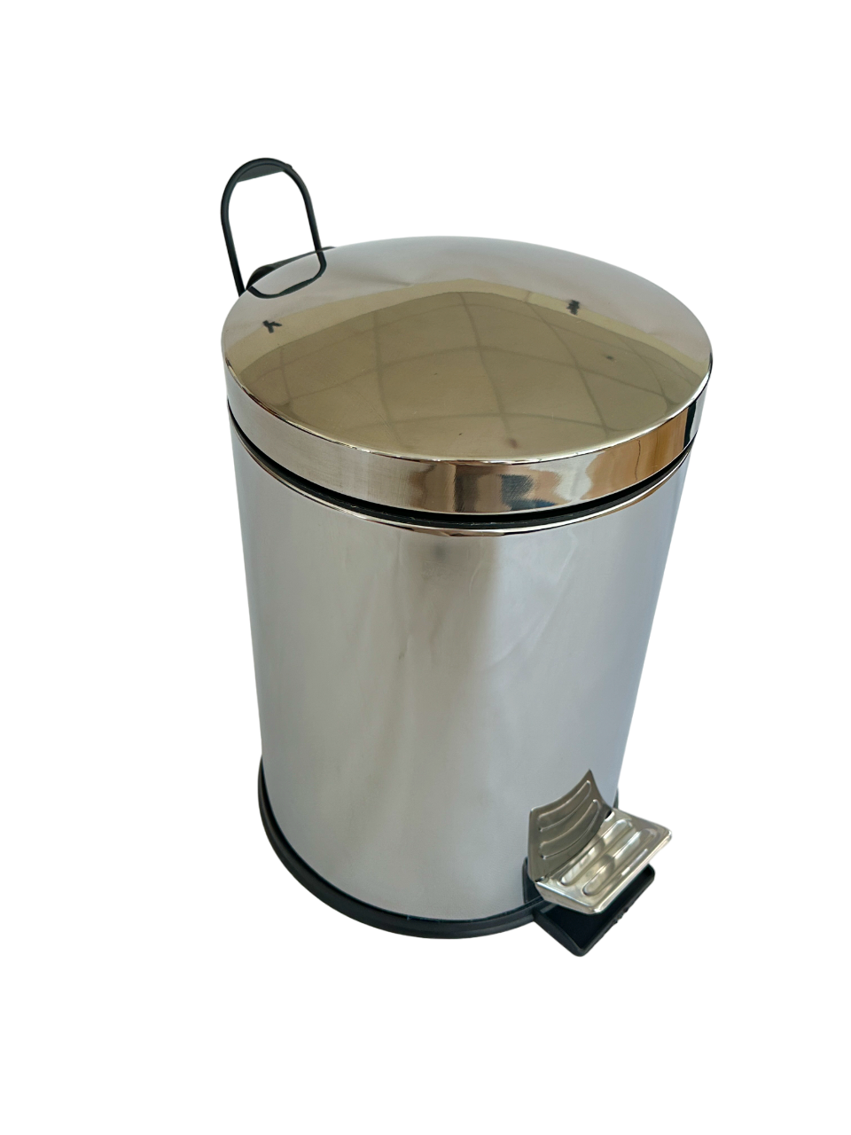 Мусорное ведро из нержавеющей стали с педалью 12 л (4516.2435S.430.12) Мусорное ведро из нержавеющей стали с педалью 12 л (4516.2435S.430.12)
