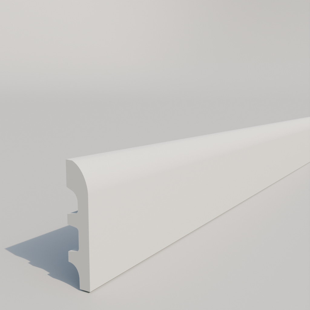 Плинтус полиуретановый Gaudi Decor CR 3242 100x21x2000 мм (17516853) Плинтус полиуретановый Gaudi Decor CR 3242 100x21x2000 мм (17516853)