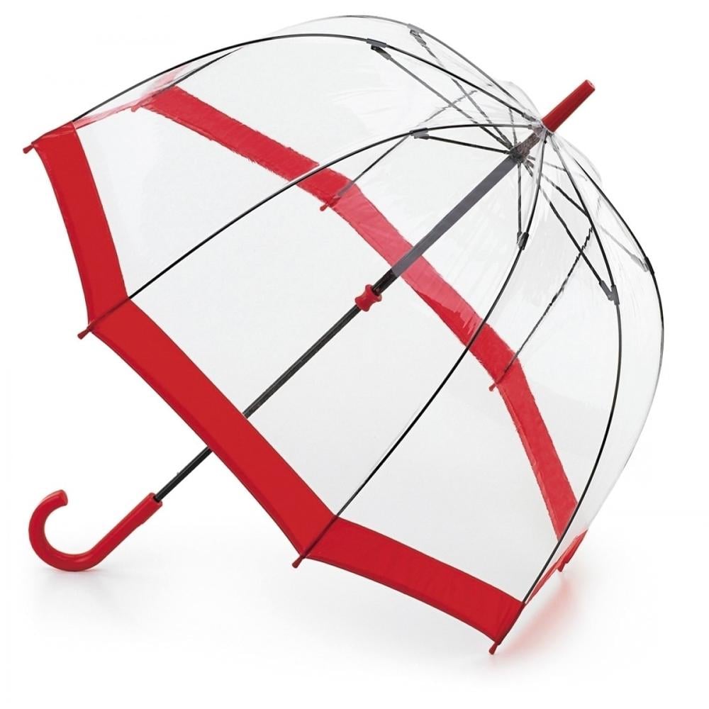 Парасолька жіноча-тростина Fulton Birdcage-1 L041 Red (L041-020517)