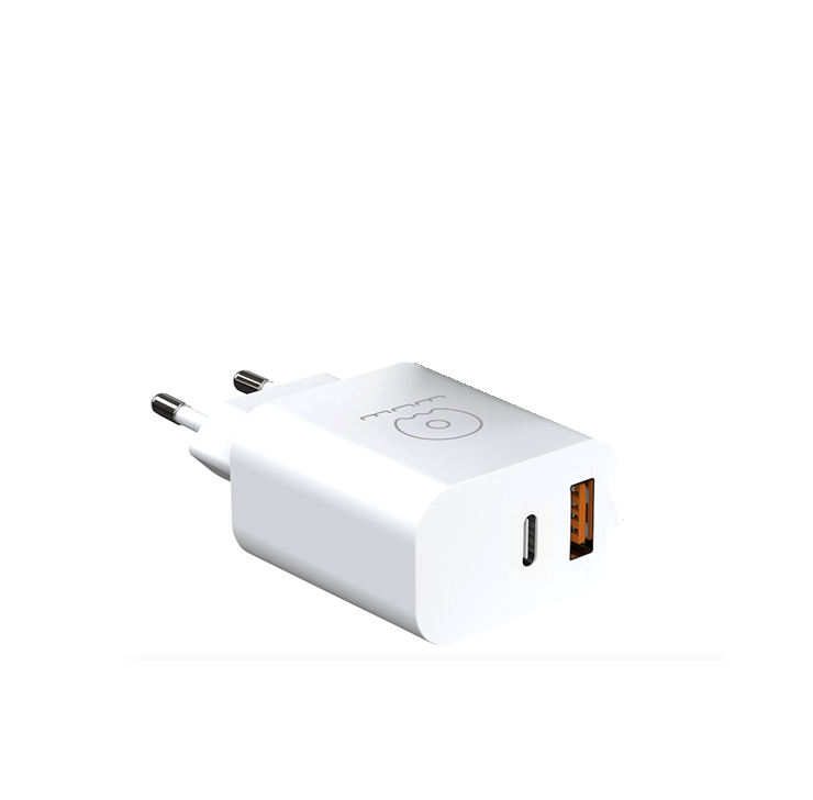 Зарядний пристрій для телефонів Wuw C172 20W PD USB-C + USB QC3.0 18W black (21156) Зарядний пристрій для телефонів Wuw C172 20W PD USB-C + USB QC3.0 18W black (21156)