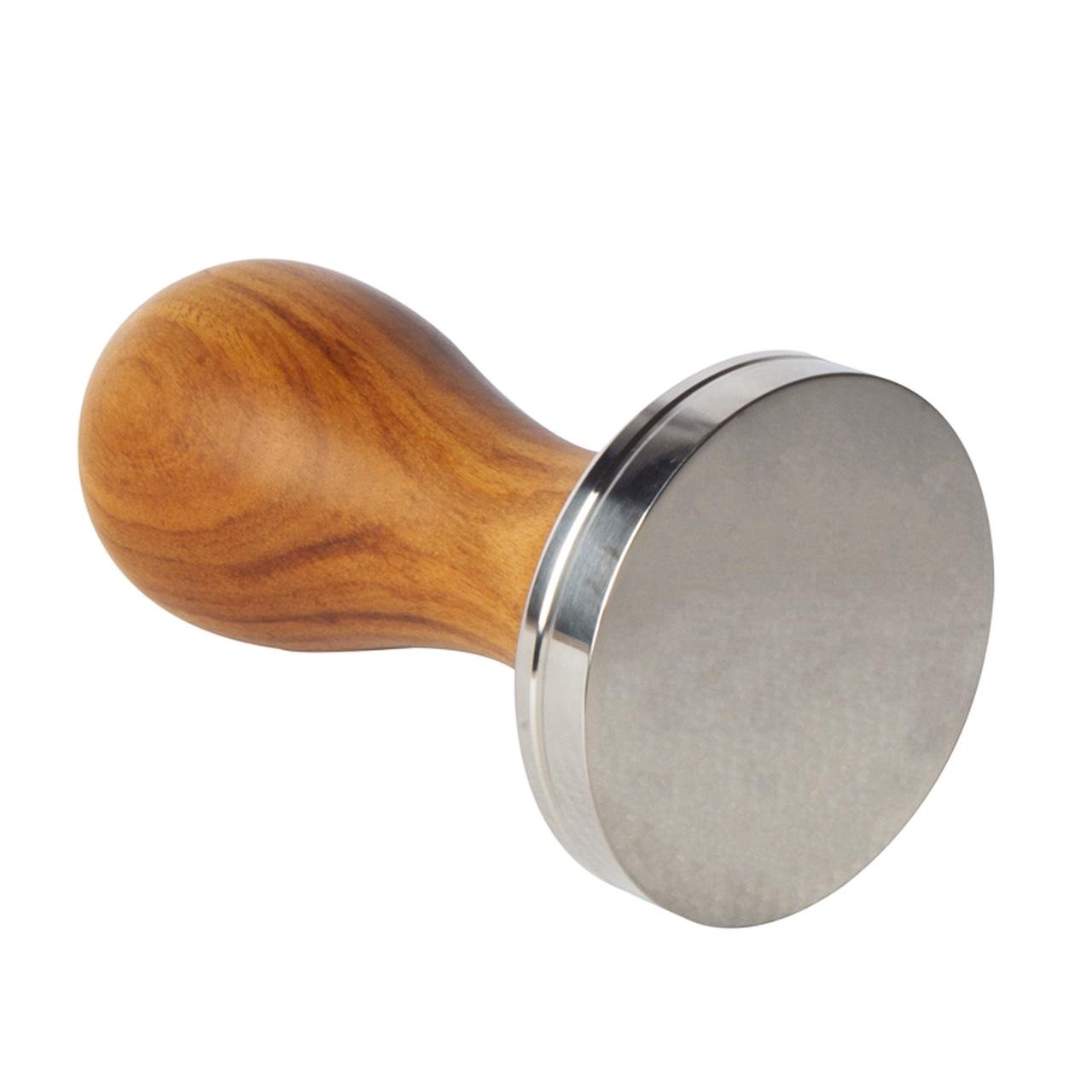 Темпер для кави Рkok 50 мм сталевий плоский глянцевий