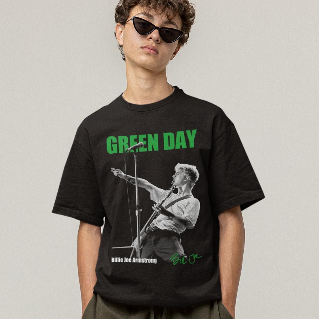 Футболка мужская Green Day Billie Joe Armstrong L Черный (32698529) Футболка мужская Green Day Billie Joe Armstrong L Черный (32698529)