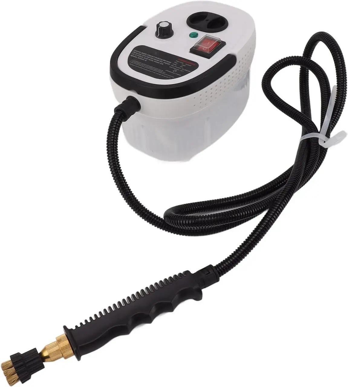 Пароочисник Domotec MS-5354 2500 Вт 1,2 л з насадками White (27556691) Пароочисник Domotec MS-5354 2500 Вт 1,2 л з насадками White (27556691)