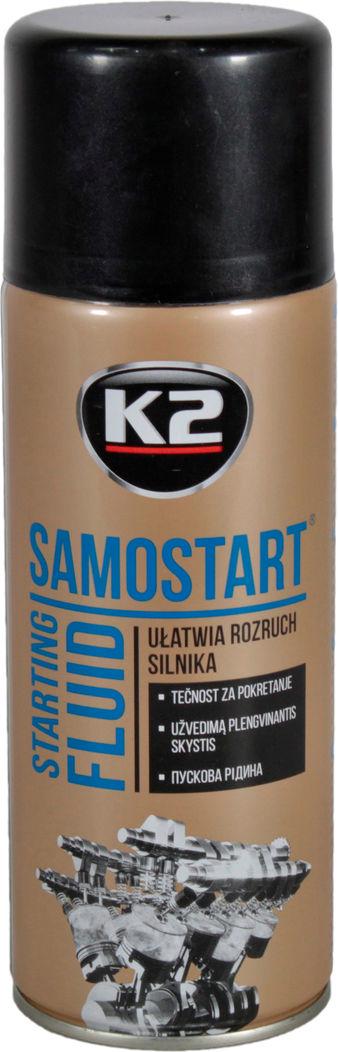 Быстрый старт для запуска дизельных и бензиновых двигателей K2 Super Start Эфир 400 мл (T440) Быстрый старт для запуска дизельных и бензиновых двигателей K2 Super Start Эфир 400 мл (T440)