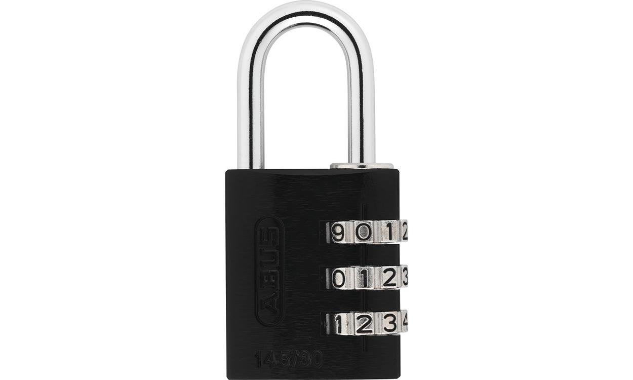 Замок навесной Abus 145/30 Combination Lock Black