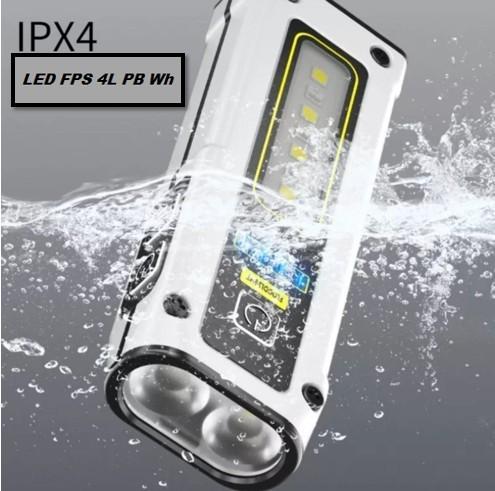 Фонарик аккумуляторный LED FSP 4L POWER BANK Wh IPX4 Белый - фото 2