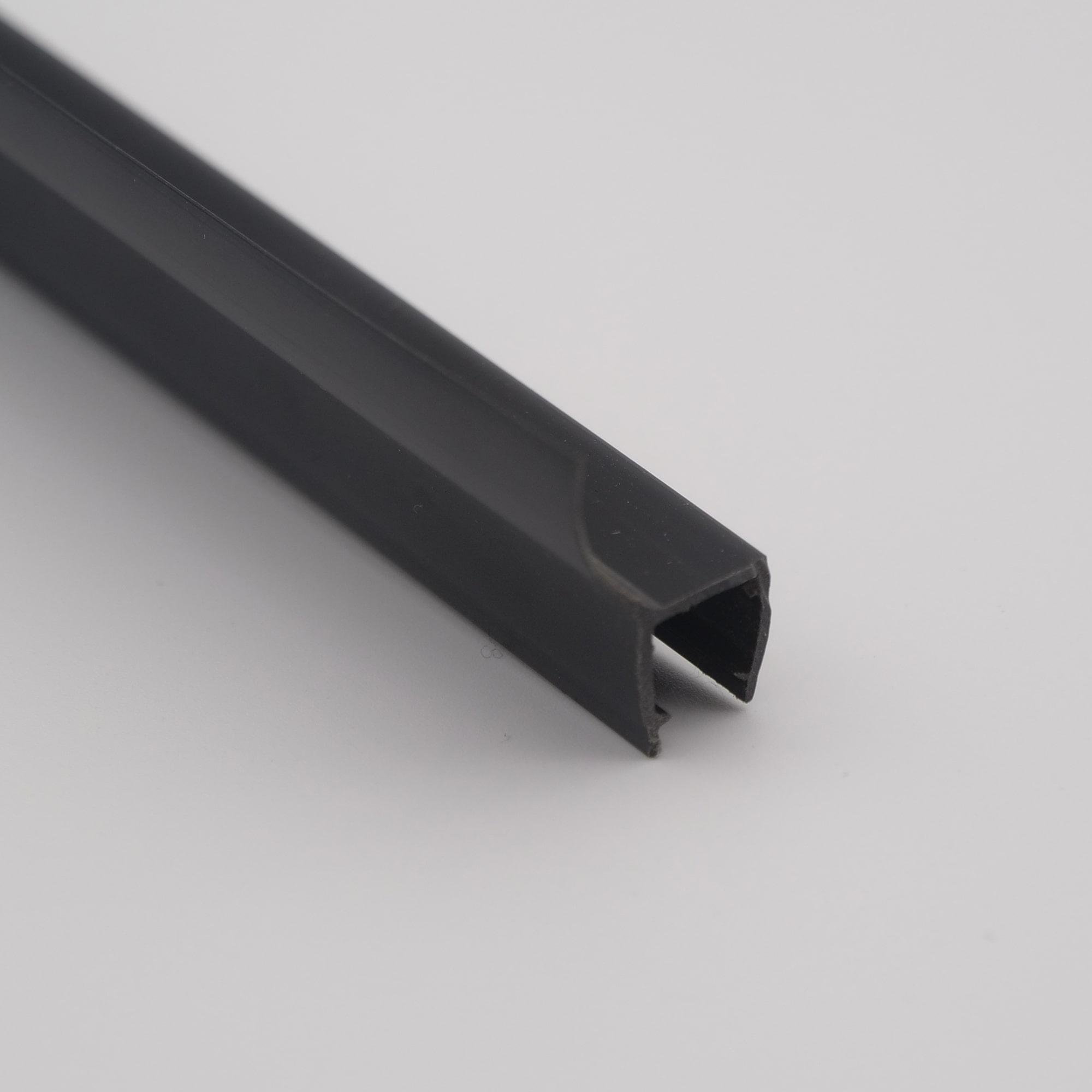 Уплотнитель стекло/стекло под 135 градусов для стекла 8 мм 2200 мм Черный - фото 4 Уплотнитель стекло/стекло под 135 градусов для стекла 8 мм 2200 мм Черный - фото 4