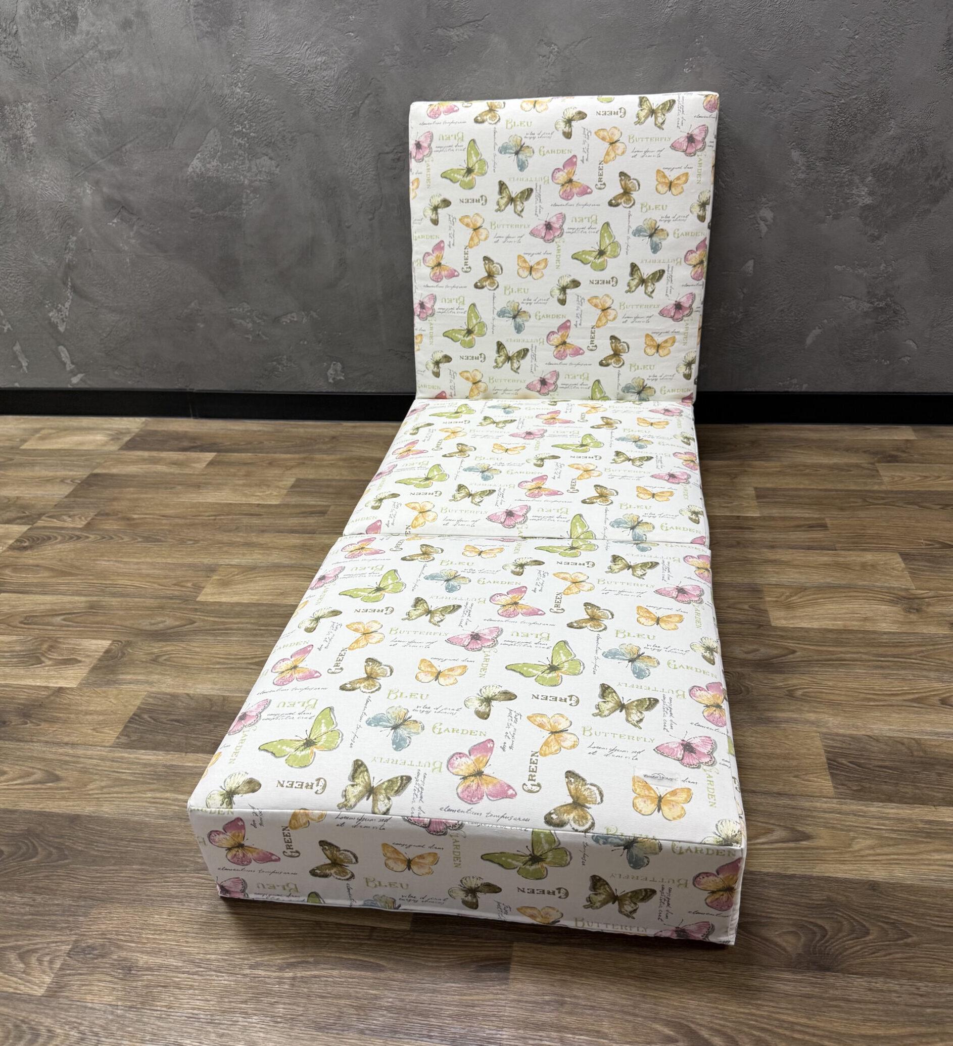 Матрас-трансформер Comfort Home Butterflies панама 200х80х5 см - фото 3 Матрас-трансформер Comfort Home Butterflies панама 200х80х5 см - фото 3