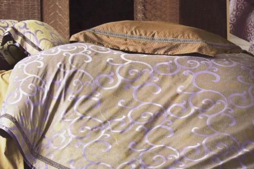 Постельное белье с вышивкой Word of Dream FSM 379 Сатин семейный 2х150х215 см (28553943)