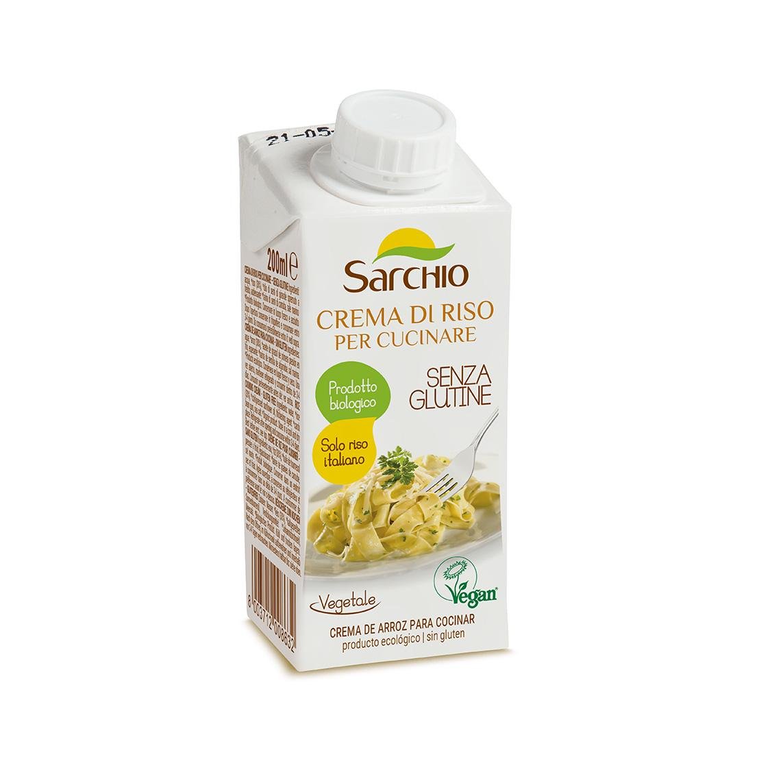 Вершки рисові Sarchio 200 мл