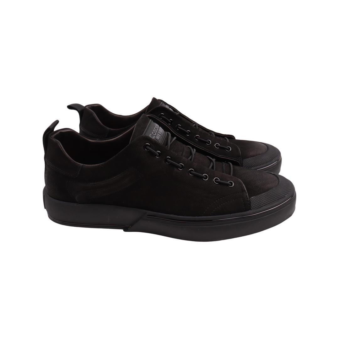 Кеды мужские Cosottinni из нубука р. 44 Черный (392-22DTC)