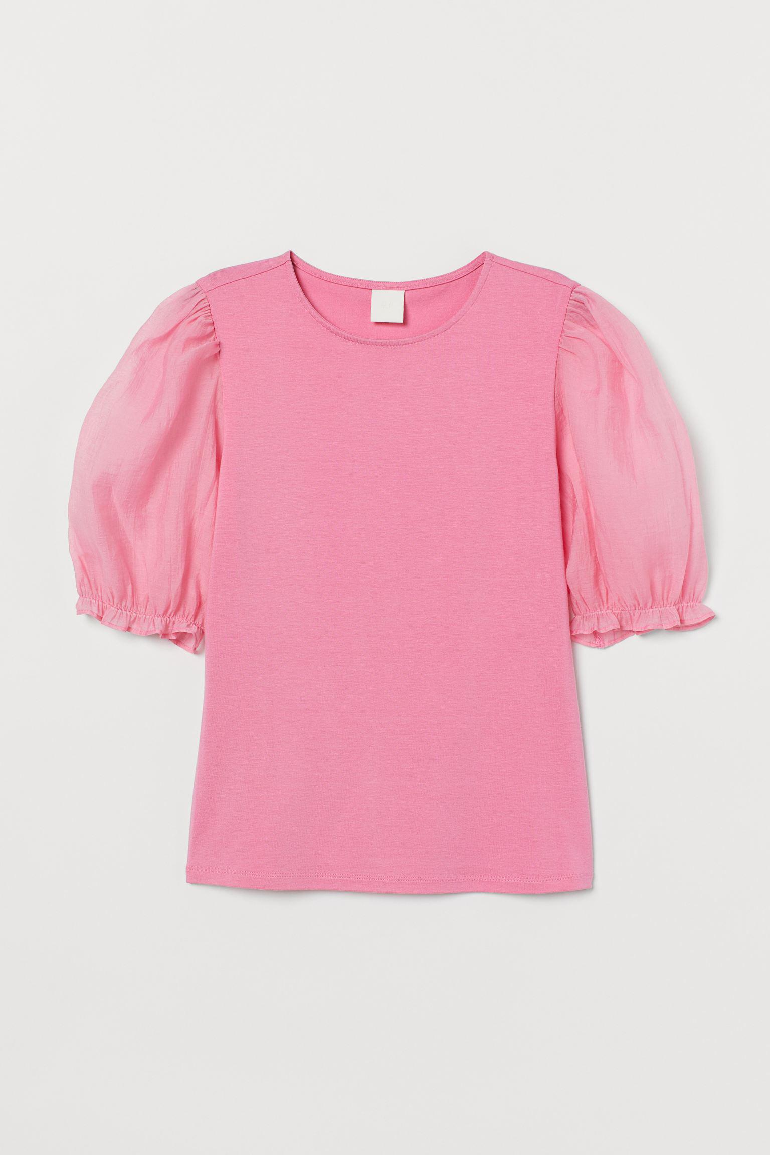 Блуза H&M S Рожевий (30058754511)