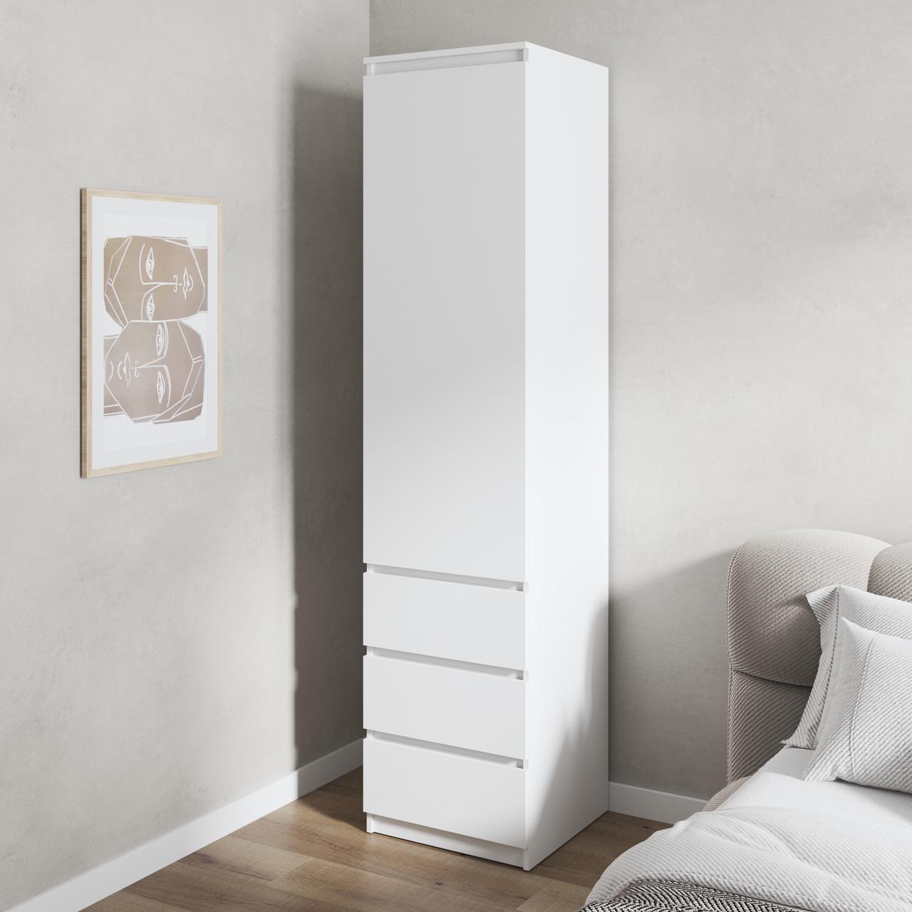 Шафа-пенал Вайс R-35 502х500х2110 мм Білий (30764020) - фото 1 Шафа-пенал Вайс R-35 502х500х2110 мм Білий (30764020) - фото 1