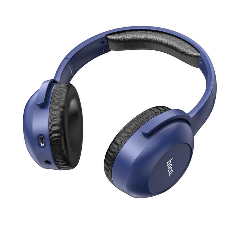 Наушники Bluetooth Hoco W33 Art sount 250 мАч Bluetooth Голубой (b73bb2d2) - фото 2