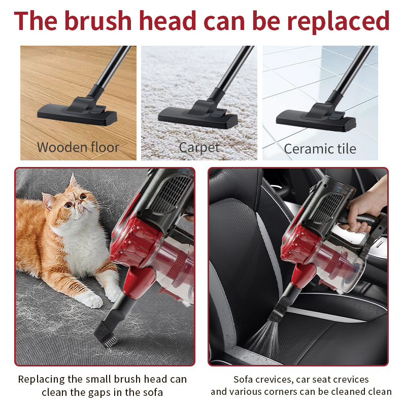 Пилосос вертикальний без мішка ручний Bitek 4200 Вт - фото 8 Пилосос вертикальний без мішка ручний Bitek 4200 Вт - фото 8