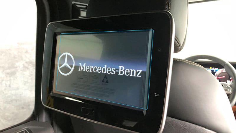 Защитное стекло Pixsel гибридное матовое для заднего монитора Mercedes Benz G-CLASS 9,8" 2019