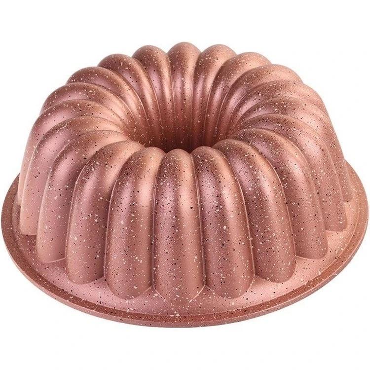 Форма для выпекания кекса Madam Coco 224 алюминий 24 см Розовый (1935407513)