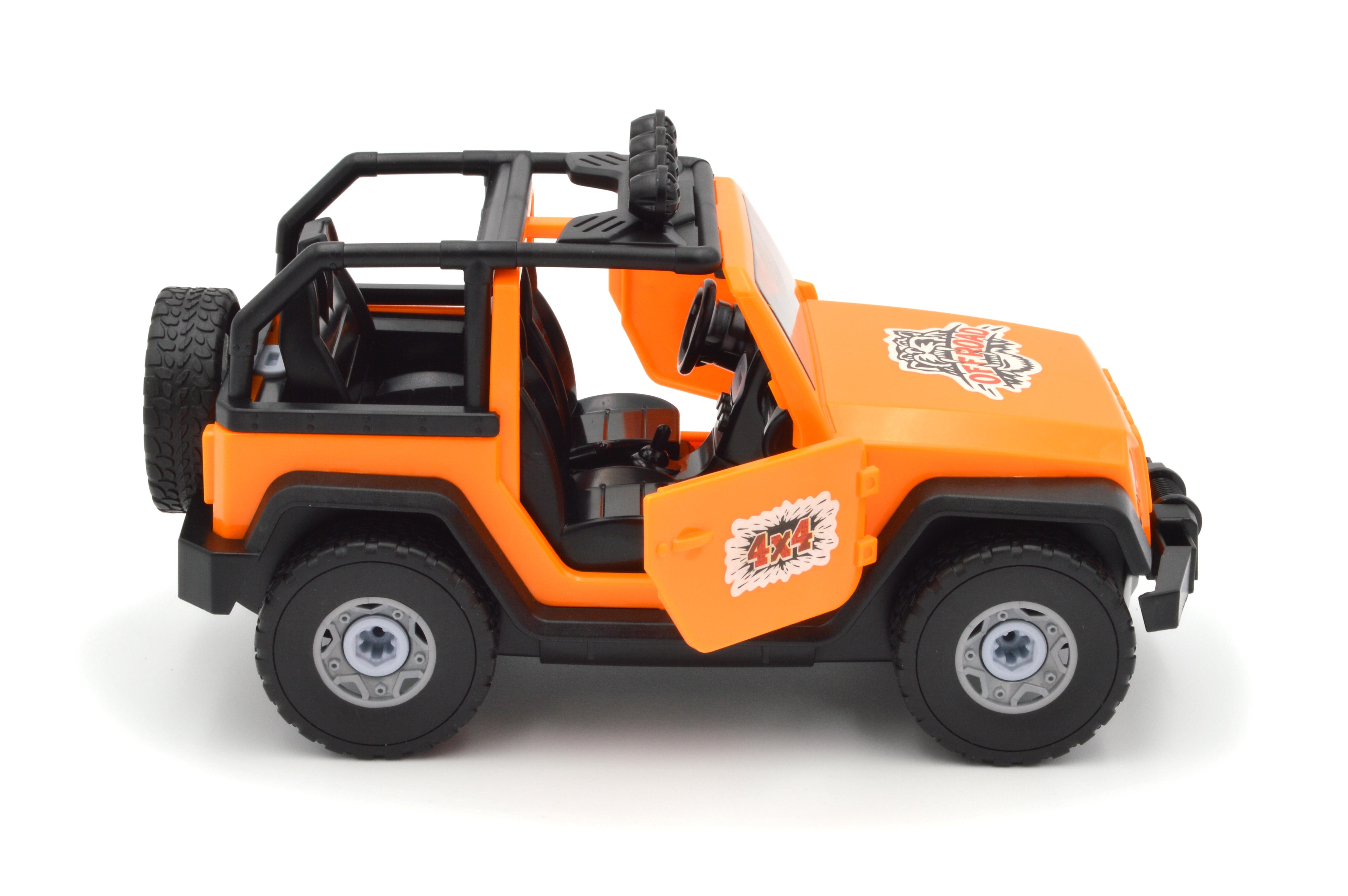 Конструктор Джип 1376 зі світловими та звуковими ефектами - фото 5