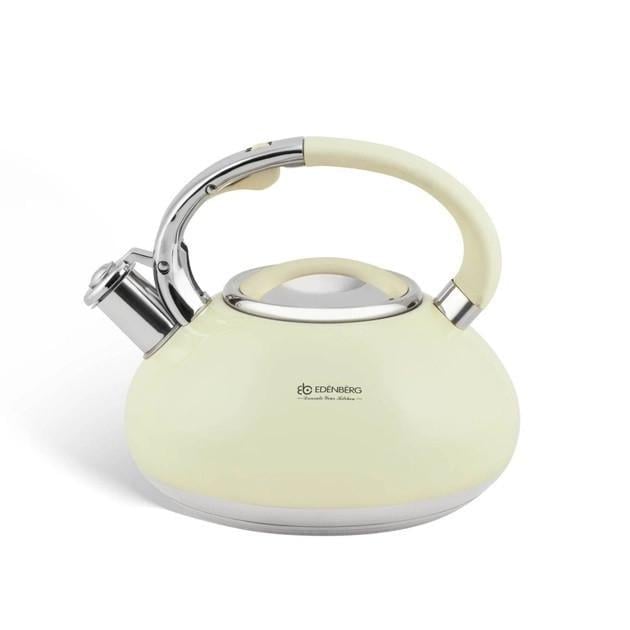 Чайник со свистком Edenberg EB-2452-Cream 3 л Кремовый