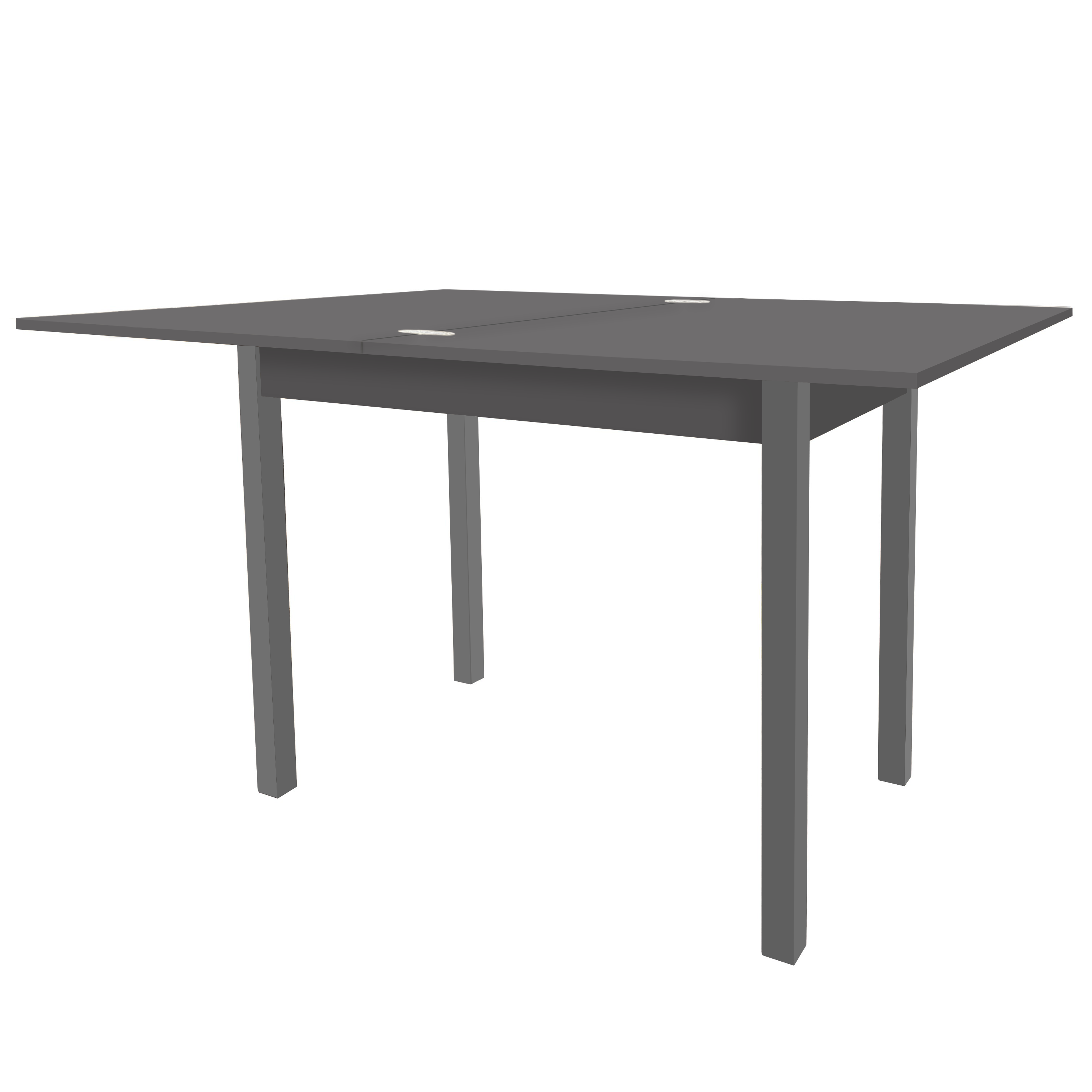Обеденный стол-трансформер Lunch 900x765x600 мм Графит/Графитовые ножки (GATB19070000020) - фото 1 Обеденный стол-трансформер Lunch 900x765x600 мм Графит/Графитовые ножки (GATB19070000020) - фото 1