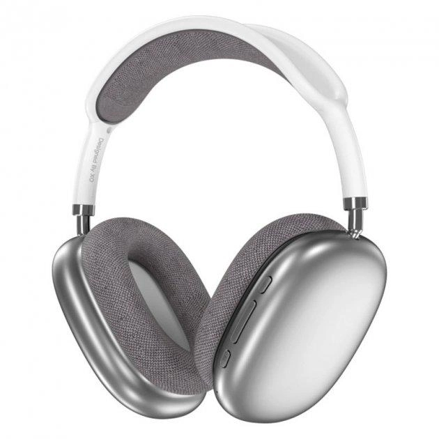 Наушники беспроводные XO BE25 Stereo Wireless Headphone Silver