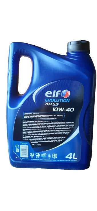 Масло ELF Evolution 700 STI 10W-40 моторное 4 л - фото 2 Масло ELF Evolution 700 STI 10W-40 моторное 4 л - фото 2