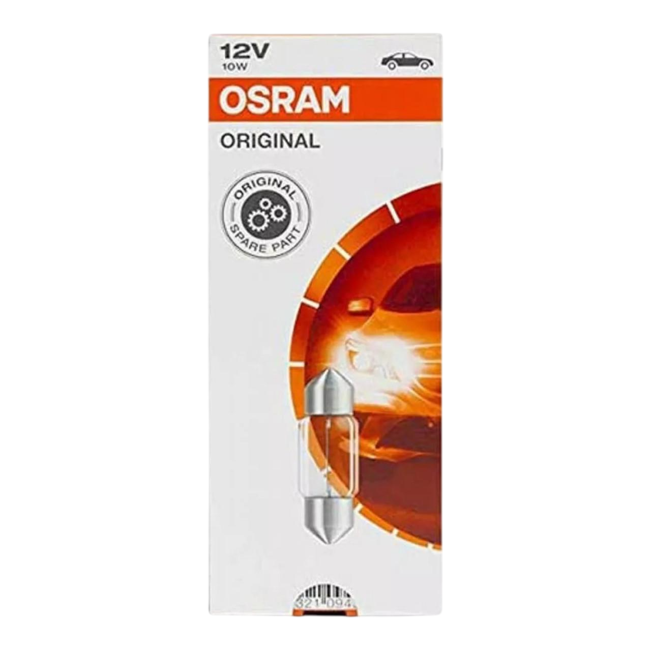 Лампочка Osram C10W салона и багажника 30 мм (OS 6438)
