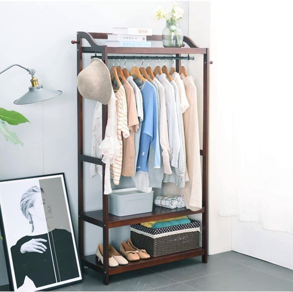 Вешалка-стойка для одежды из дерева Плиска 84 Капучино (СВГ-842609) Вешалка-стойка для одежды из дерева Плиска 84 Капучино (СВГ-842609)