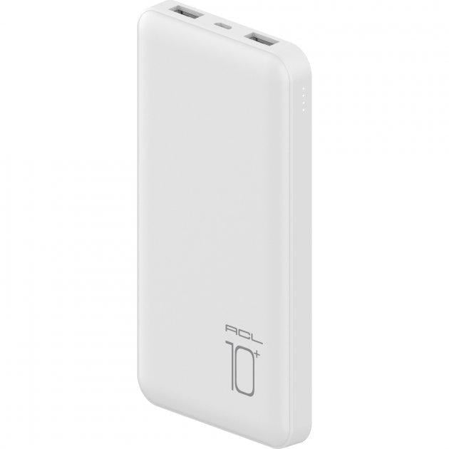Портативное зарядное устройство ACL PW-05 10000 mAh White
