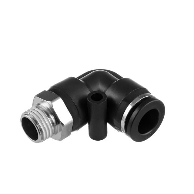 Соединение цанговое для шлангов Intertool PT-2333 L-образное 10 мм 1/4“ резьба (130314)