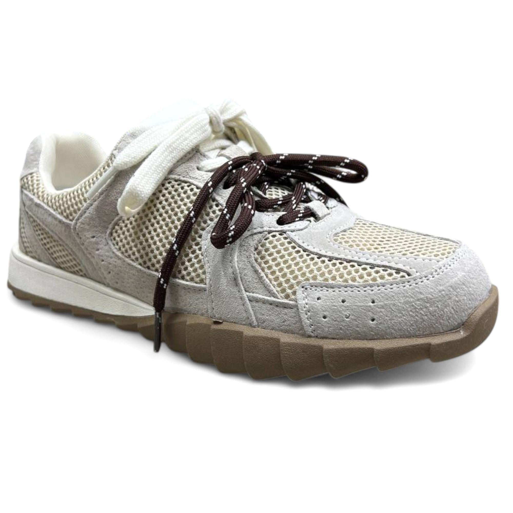 Кроссовки женские весенние Wollen р. 36 Бежевый (089411-36)