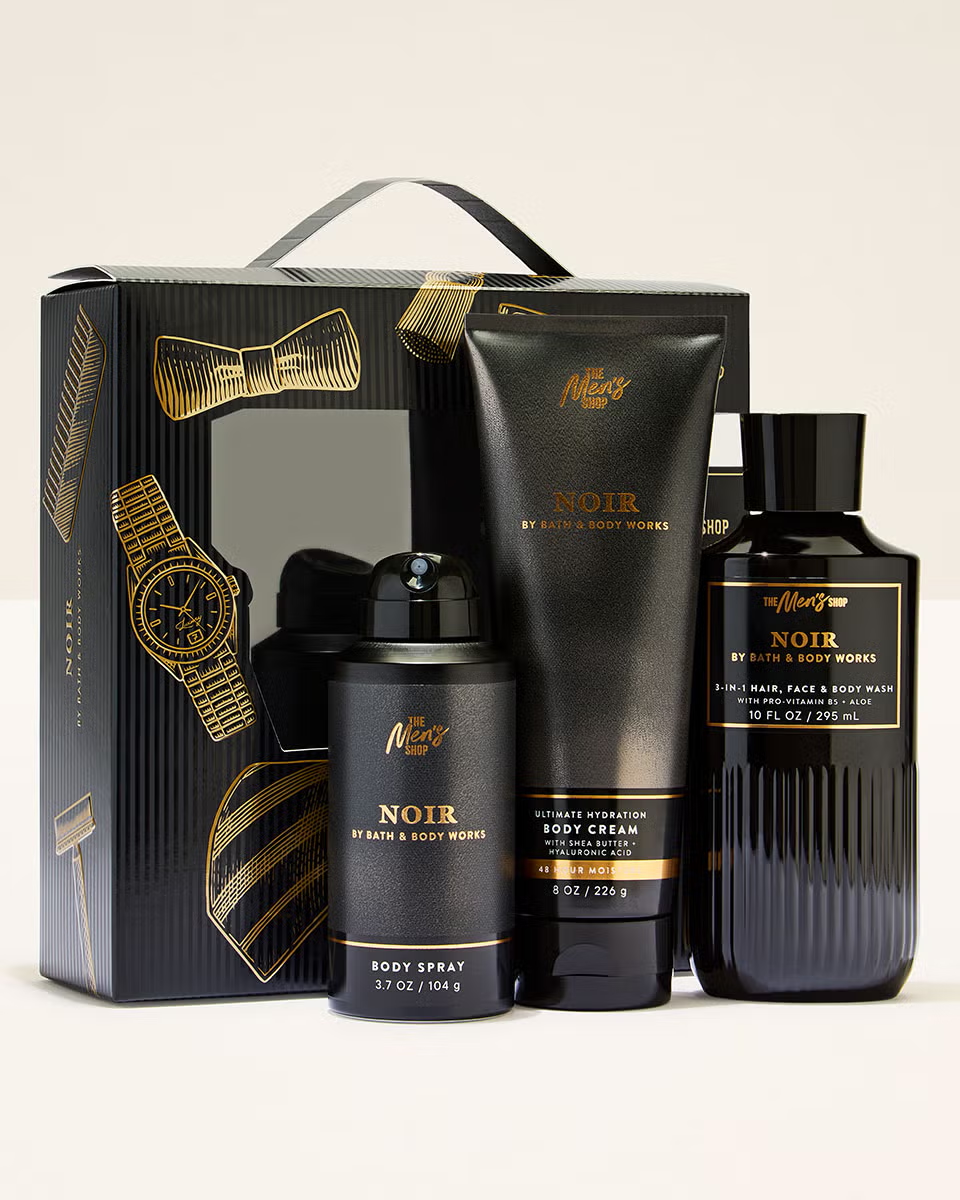 Набор парфюмированный мужской Bath & Body Works Noir Gift Set (1200198003657) Набор парфюмированный мужской Bath & Body Works Noir Gift Set (1200198003657)
