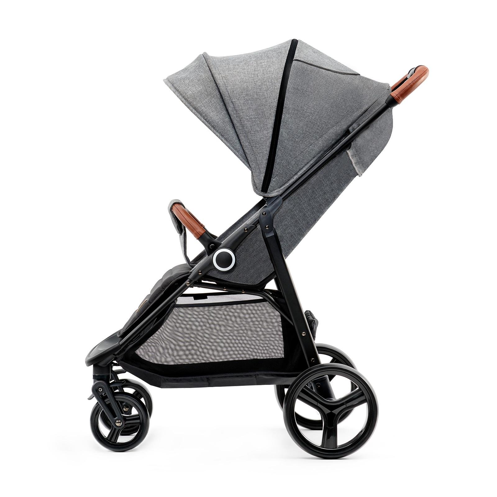 Коляска прогулянкова Kinderkraft Grande Plus Grey (KSGRAN00GRY0000) - фото 2 Коляска прогулянкова Kinderkraft Grande Plus Grey (KSGRAN00GRY0000) - фото 2