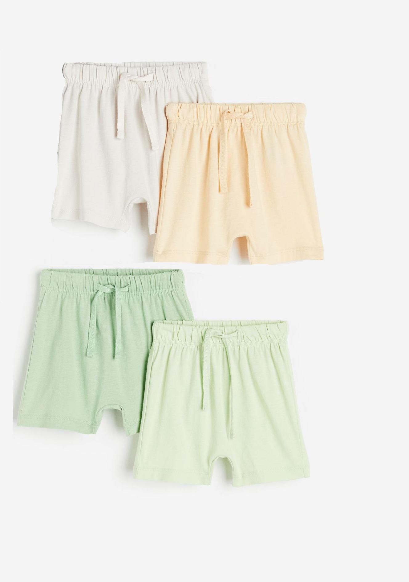 Шорти H&M 4 шт. 104 см Комбінований (А300511593677)