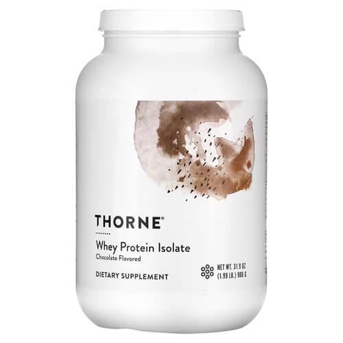 Изолят протеина Thorne Whey Protein Isolate 906 г Шоколад (THR-00567) Изолят протеина Thorne Whey Protein Isolate 906 г Шоколад (THR-00567)